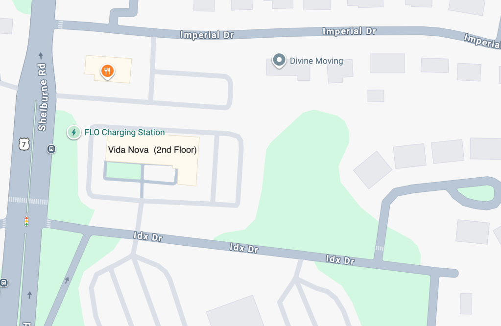 Map to Vida Nova and  car charger